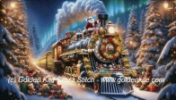 Golden Kite - Christmas Train - Marcus Charleville - English