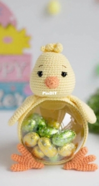 Fable Crochet Toys - Anastasia/Anastasiia Yabluchanska - Candy Eastern Chicken - English
